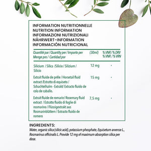 G7 Siliplant Improved Formula. Liquid Silica Supplement Collagen Booster, Strengthens Bones and Joints Supplements, Boosts Skin Elasticity. 33-Day Treatment.