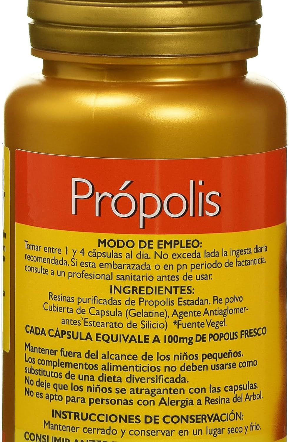 Bee Health 1000 Mg Propolis High Potency 90 Capsules, 80 G,9 X 4 X 4 Cm