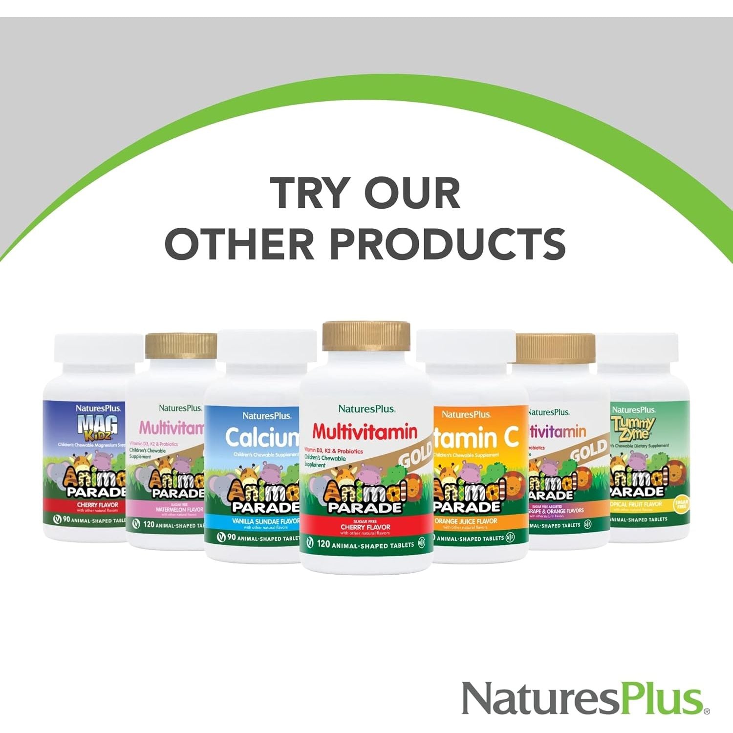 Naturesplus Animal Parade Gold Liquid Multivitamin - Food Extracted Vitamins and Superfoods for Kids - Natural Tropical Berry Flavour - Immune Support - Gluten Free, Vegetarian - 900Ml