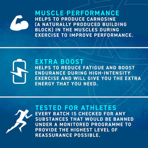 Applied Nutrition Beta Alanine 1500 – Amino Acid Supplement, Strength & Performance, 750Mg Beta Alanine per Capsule (120 Capsules - 60 Servings)