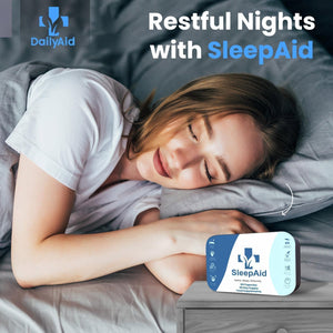 Natural Sleep Aid - Sleep Supplement with Valerian Root, L-Theanine & Magnesium for Sleep, Natural Source Melatonin Vegan Capsules, 1 Month Supply Sleeping Pills 856Mg
