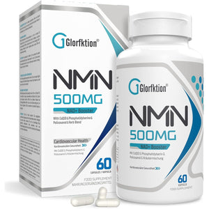 NAD Supplement | 750Mg Advanced NAD Contains All 7 Ingredients in 1 Capsule | NAD+ Booster for anti Aging | 60 Count Capsules (60 Count (Pack of 1))