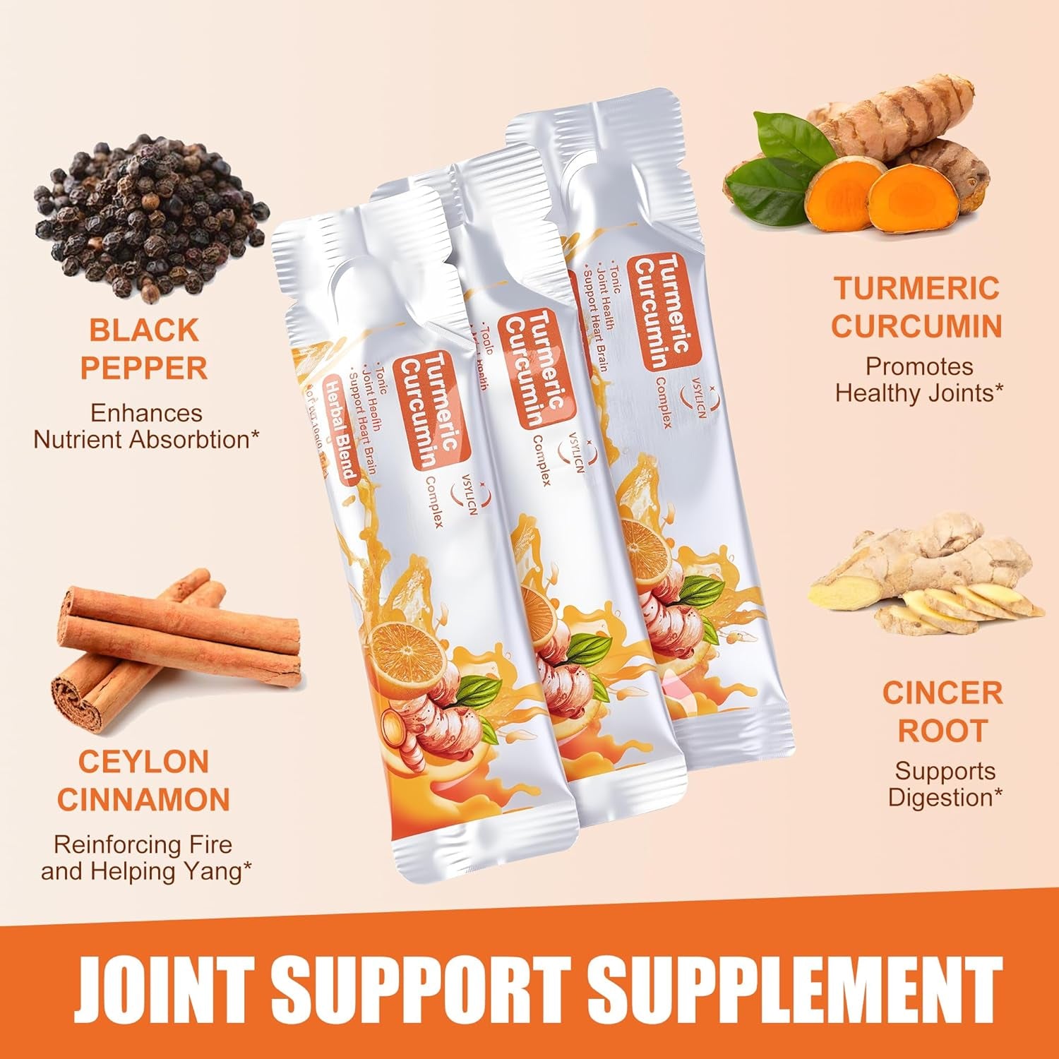 Turmeric Liquid with Black Pepper & Ginger - High Strength Curcumin Supplements - Easy Swallow Liquid Drink - Immune System Booster - Natural Energy Drink - No Added Sugars, Vegan - 1 Month Supply
