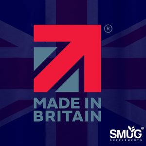 Magnesium Glycinate Complex British Made 5-In-1 by SMUG Supplements - 60 Capsules - Advanced Blend Combining Magnesium Glycinate, Citrate and Malate. with Added Vitamin B6 and Zinc.