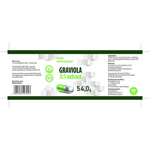 Hepatica Graviola Fruit Extract 2500Mg | 5:1 Extract (500Mg) | 90 Vegan Capsules | High Strength Immune & Antioxidant Support | 3Rd Party Lab Tested | Non-Gmo & Gluten-Free