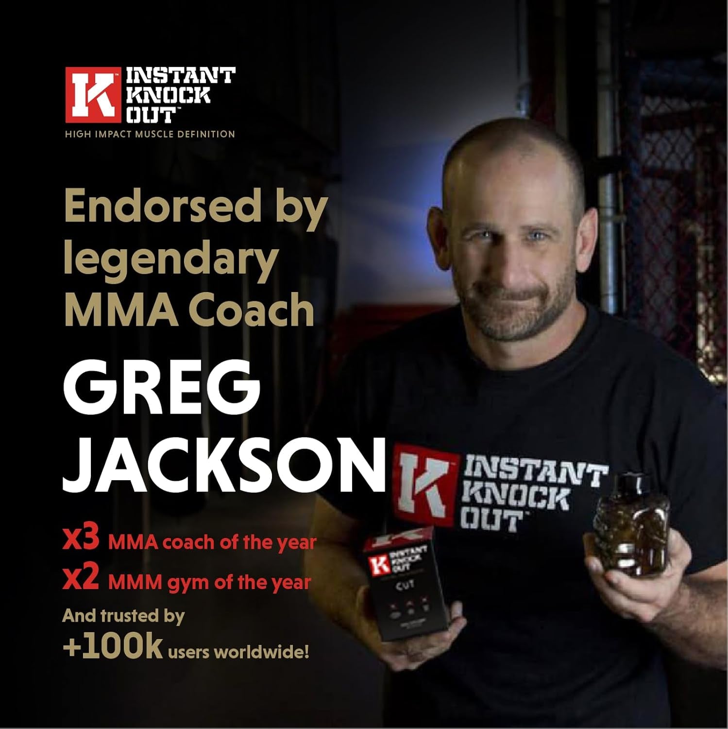 Instant Knockout Cut - 120 Weight Management Diet Pills - Men and Women -100% Natural Ingredients with Glucomannan, Green Tea Extract, Cayenne Pepper Seeds and More - UK Made Premium Supplement