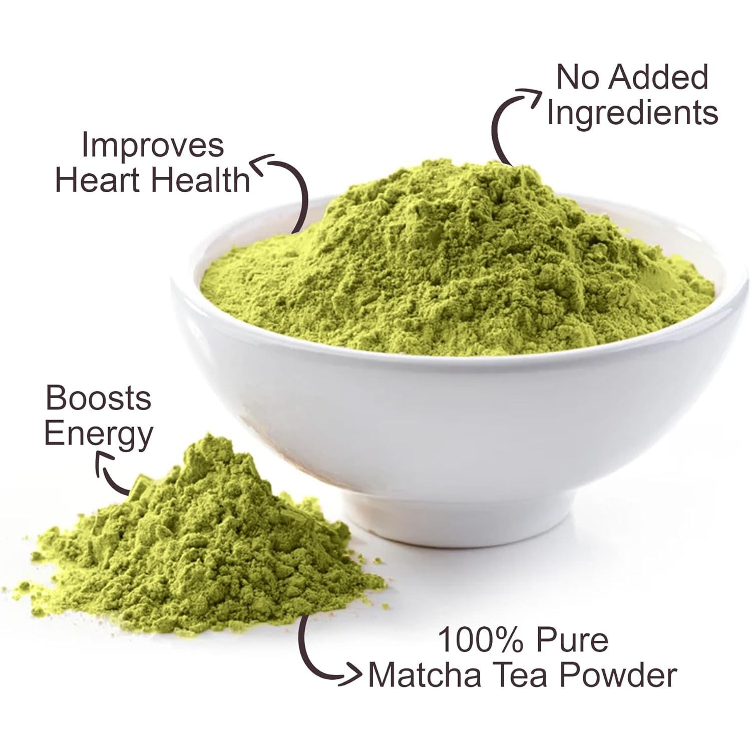 Nutriseed Matcha Green Tea Powder 50G - 100% Matcha Tea Powder, Rich in Antioxidants, L-Theanine & Fibre, Vitamins & Minerals, Boosts Energy, Cleanses Body, Vegan Friendly & Gluten Free, 25 Servings