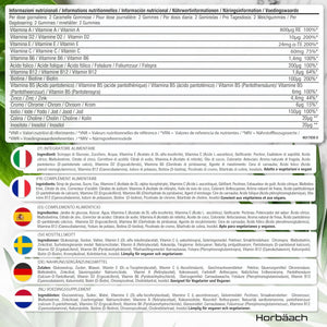 Multivitamin Gummies for Women and Men | 60 Count | Multi Vitamin Supplement for Adults | 14 Nutrient Complex with Vitamins A, B12, C, D, and Zinc | Strawberry Flavour | Vegan | by Horbaach