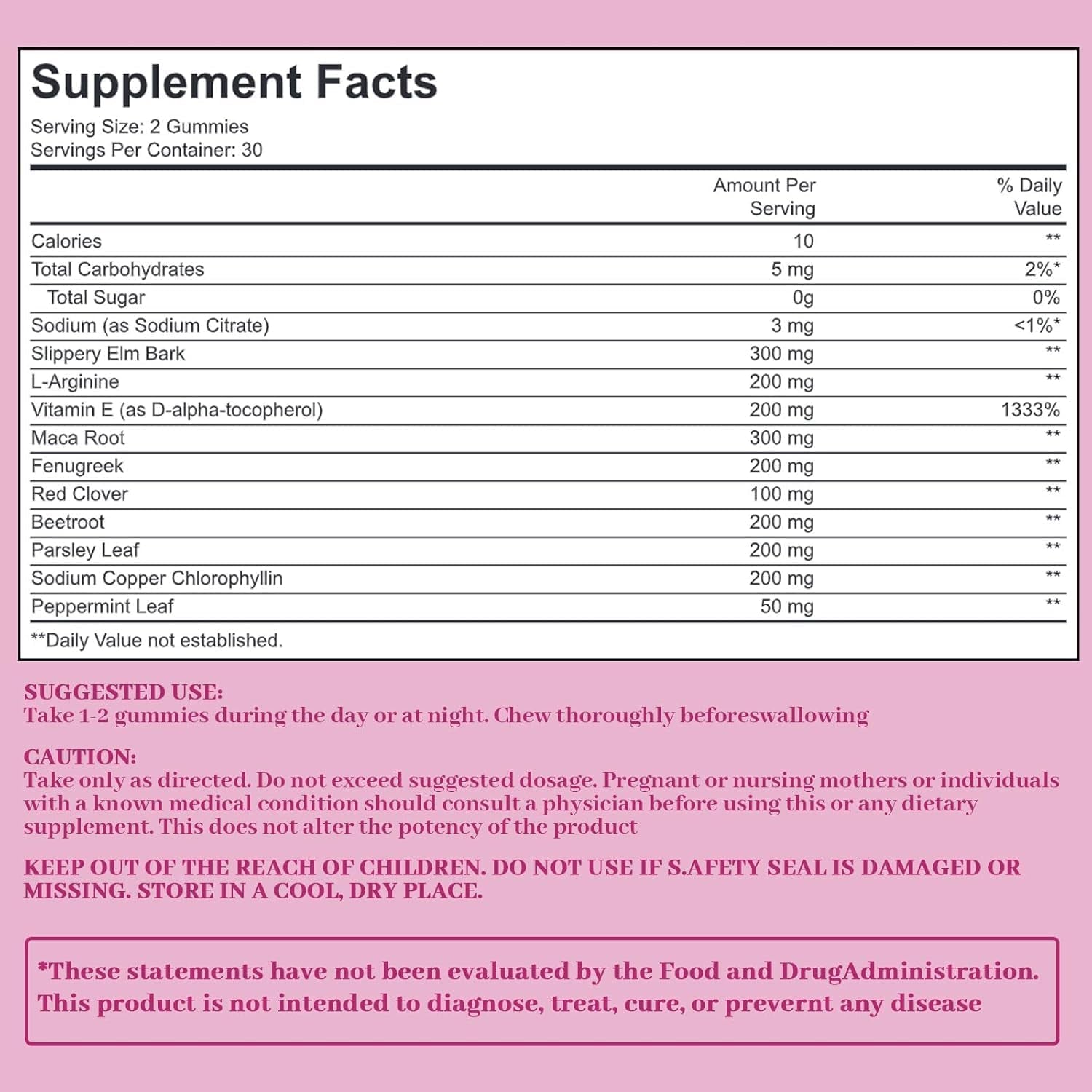 60 Feminine Balance Gummies, Premium Pheromone Gummies for Women, Enhance Your Social Appeal and Self-Confidence, Vegan and Gluten-Free, Gmo-Free, Strawberry Flavour - 30 Servings