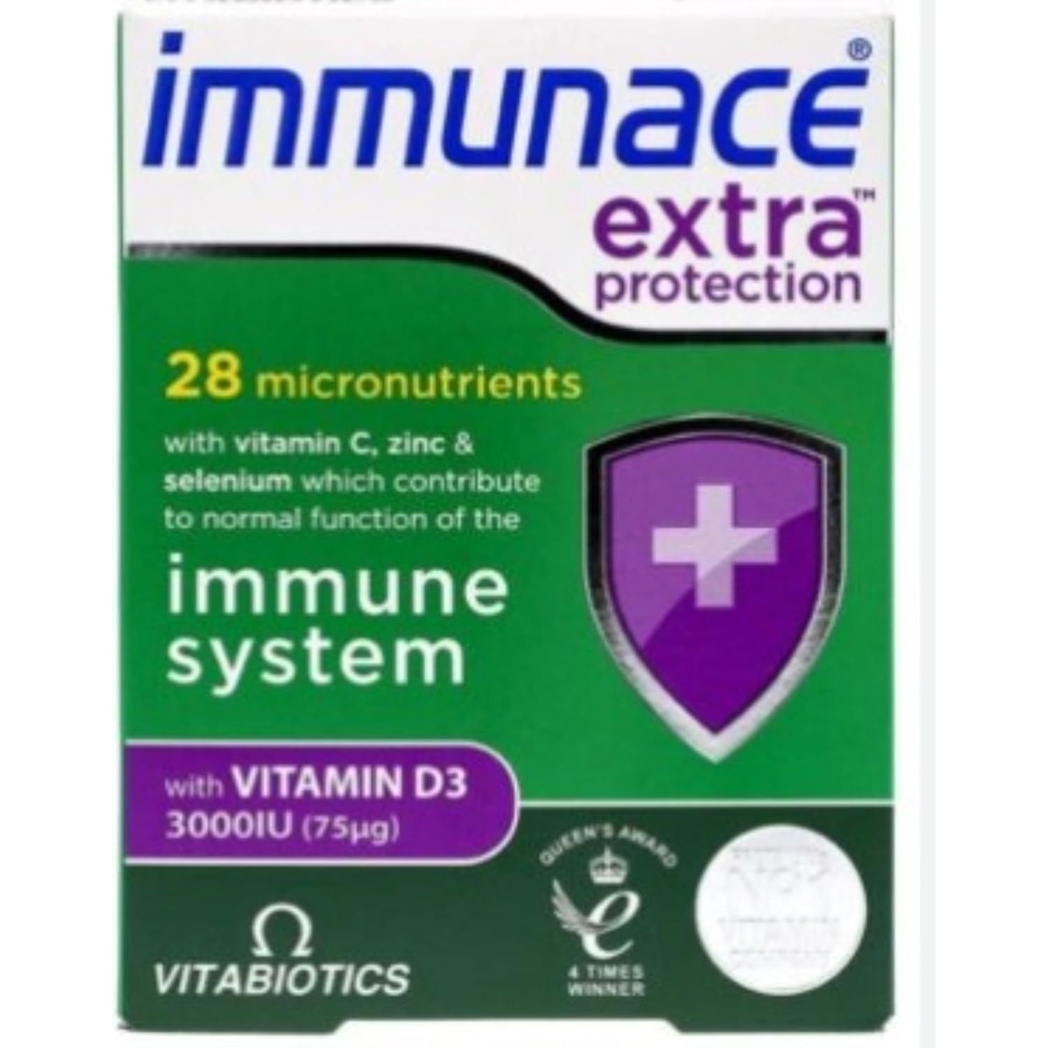 Vitabiotics Immunace Extra Protection Tablets 30S