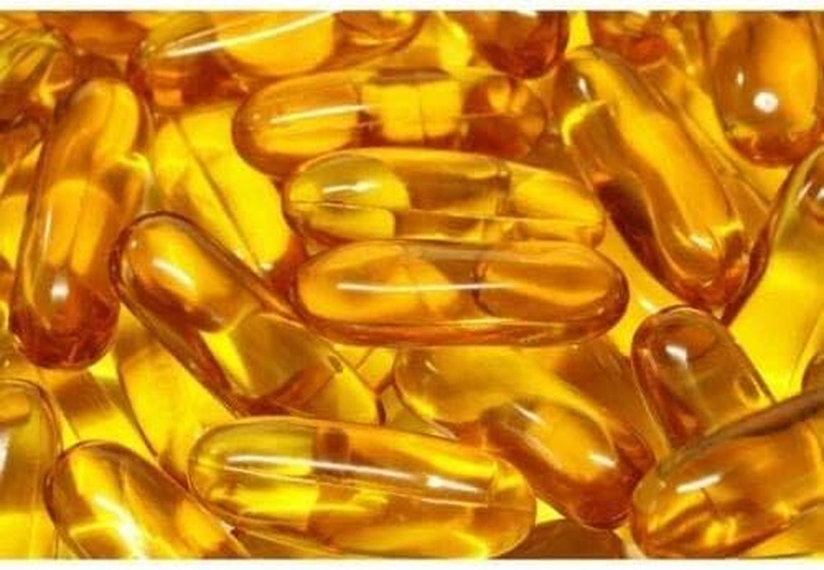 Ukhealthhouse Premium - Cod Liver Oil Capsules - 1000Mg X 240 - High Strength - Omega-3 Fatty Acids Vitamin E - EPA and DHA