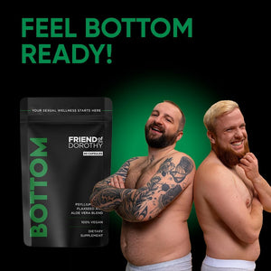 Friend of Dorothy - Bottom Fiber Supplement for Effortless Prep Time - Helps Promote Digestive Regularity - Psyllium Husk Based - for Men Who Bottom, 90 Capsules
