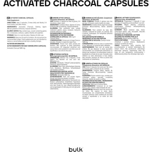 Bulk Activated Charcoal Capsules, 560 Mg per Serving, Pack of 60, 30 Servings, Packaging May Vary