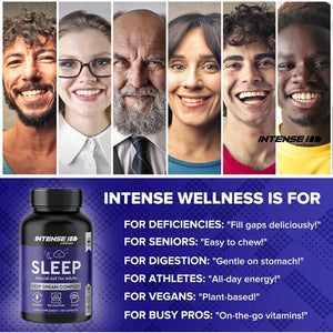 Natural Night Complex – Melatonin Substitute with Valerian, Lemon Balm, Magnesium & Chamomile – Botanical Sleep Blend for Relaxation – Vegan-Friendly Evening Supplement – 120 Capsules