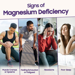 Fast&Up Magnesium - 300Mg Magnesium & 10Mg Zinc - 20 Tablets - Refreshing Blackcurrant & Lime Flavour