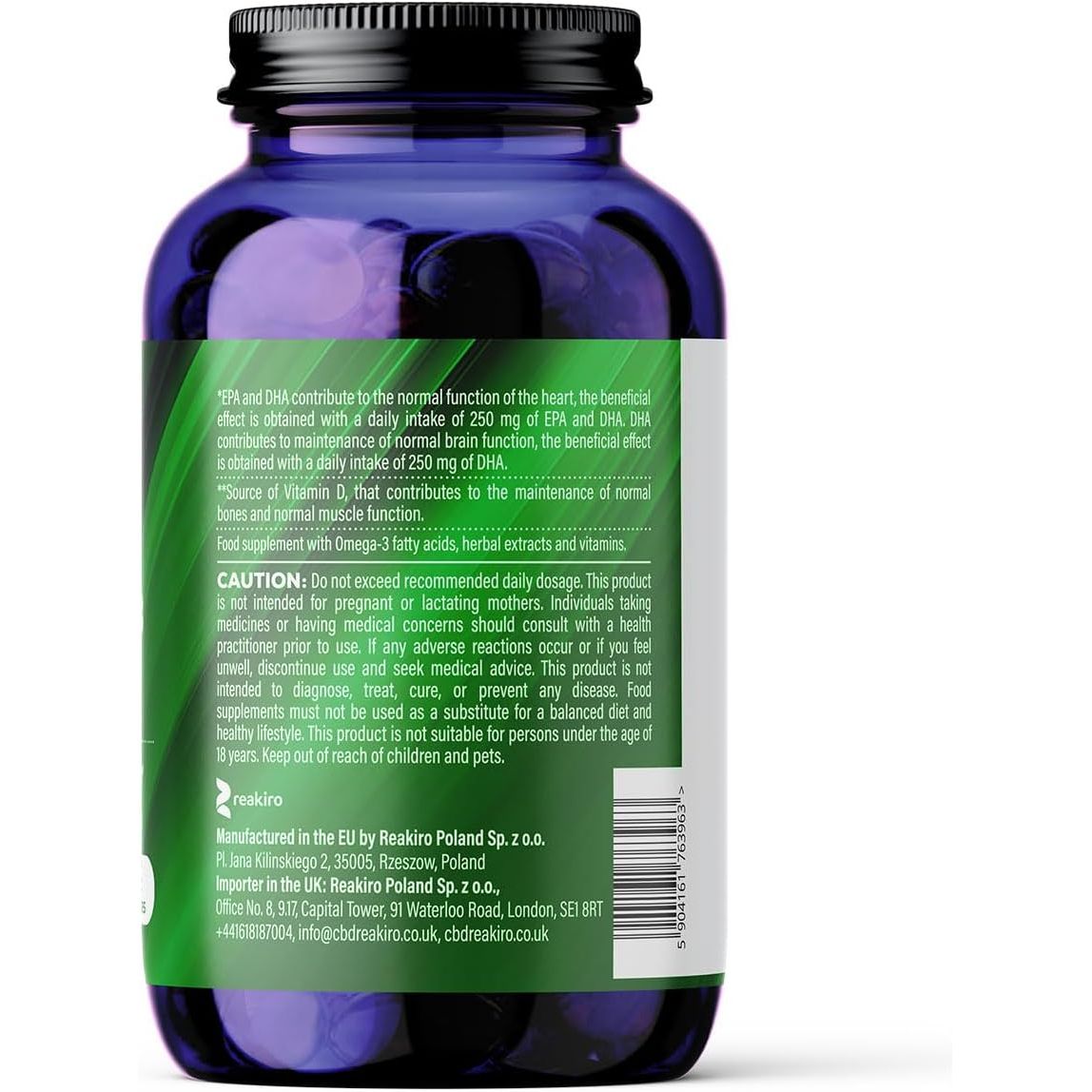 SOOL Omega-3 & Vitamin D3 Complex Soft Gels, 90 Capsules I 20% EPA & 50% DHA I Two-A-Day Omega-3 Supplement I Vitamin D3 2000IU per Serving I High Absorption Formula I Brain Function & Mental Clarity