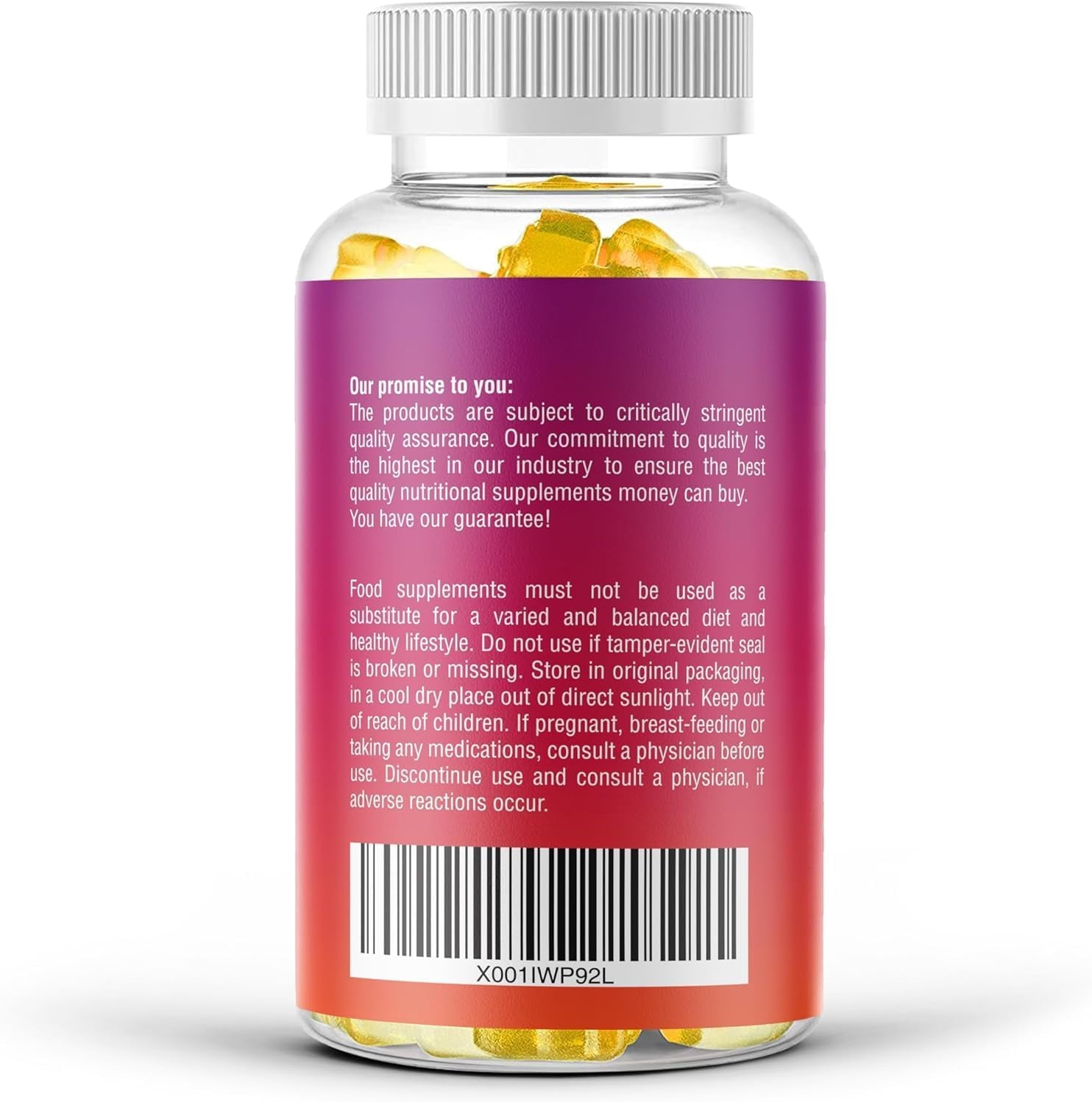 Nutroliq Prebiotic & Probiotic Sugar-Free Gummies - Gut Health Supplements for Women, Men, Kids to Support Digestive System, Immune System Booster - 10 Billion CFU per Serving, Vegan - 60 Gummies
