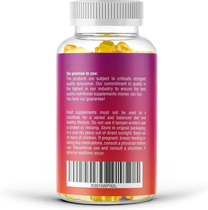 Nutroliq Prebiotic & Probiotic Sugar-Free Gummies - Gut Health Supplements for Women, Men, Kids to Support Digestive System, Immune System Booster - 10 Billion CFU per Serving, Vegan - 60 Gummies