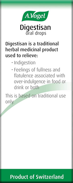 A.Vogel Digestisan Oral Drops 50Ml | Indigestion Relief | Helps with Feeling of Fullness and Flatulence | 50Ml
