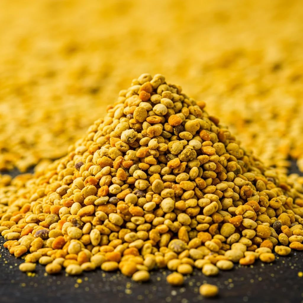 1 Kg Raw Bee Pollen Granules – 100% Natural Superfood | Rich in Vitamins, Minerals & Antioxidants | Energy-Boosting & Immune Support