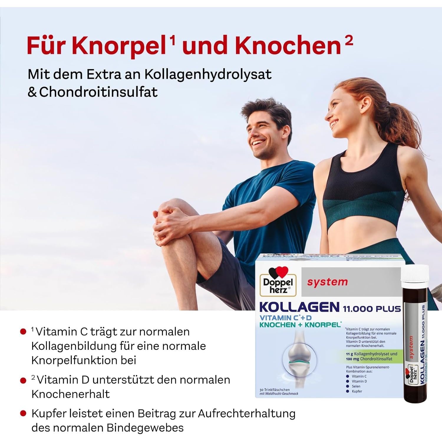 Doppelherz Collagen 11,000 Ampoules, 30 X 25 Ml, PZN:7625039