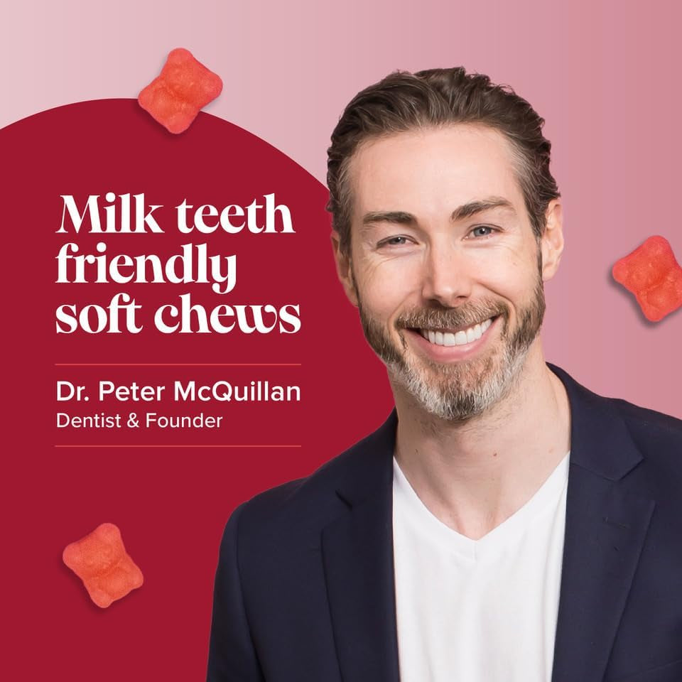 Kids Iron Gummies – Supplements for Energy & Immune System – 1 Month Supply - Alternative to Iron Tablets - Novomins