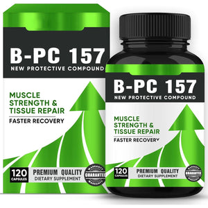 BPC 157 Peptide Capsules, New Protective Compound Bpc-157 1000Mg,Non-Gmo, Gluten-Free-120Capsules
