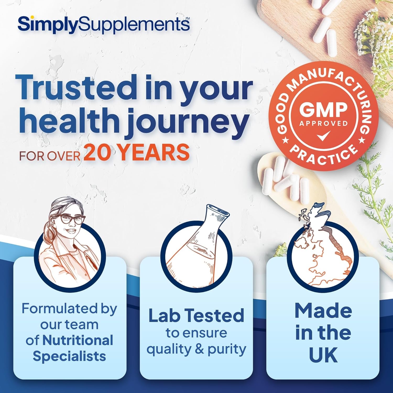 Calcium 800Mg & Magnesium 400Mg High Potency Formula | Vegan & Vegetarian Friendly | Support for Bone Health and Muscle Function | 120 Tablets = 2 Months’ Supply | Manufactured in the UK