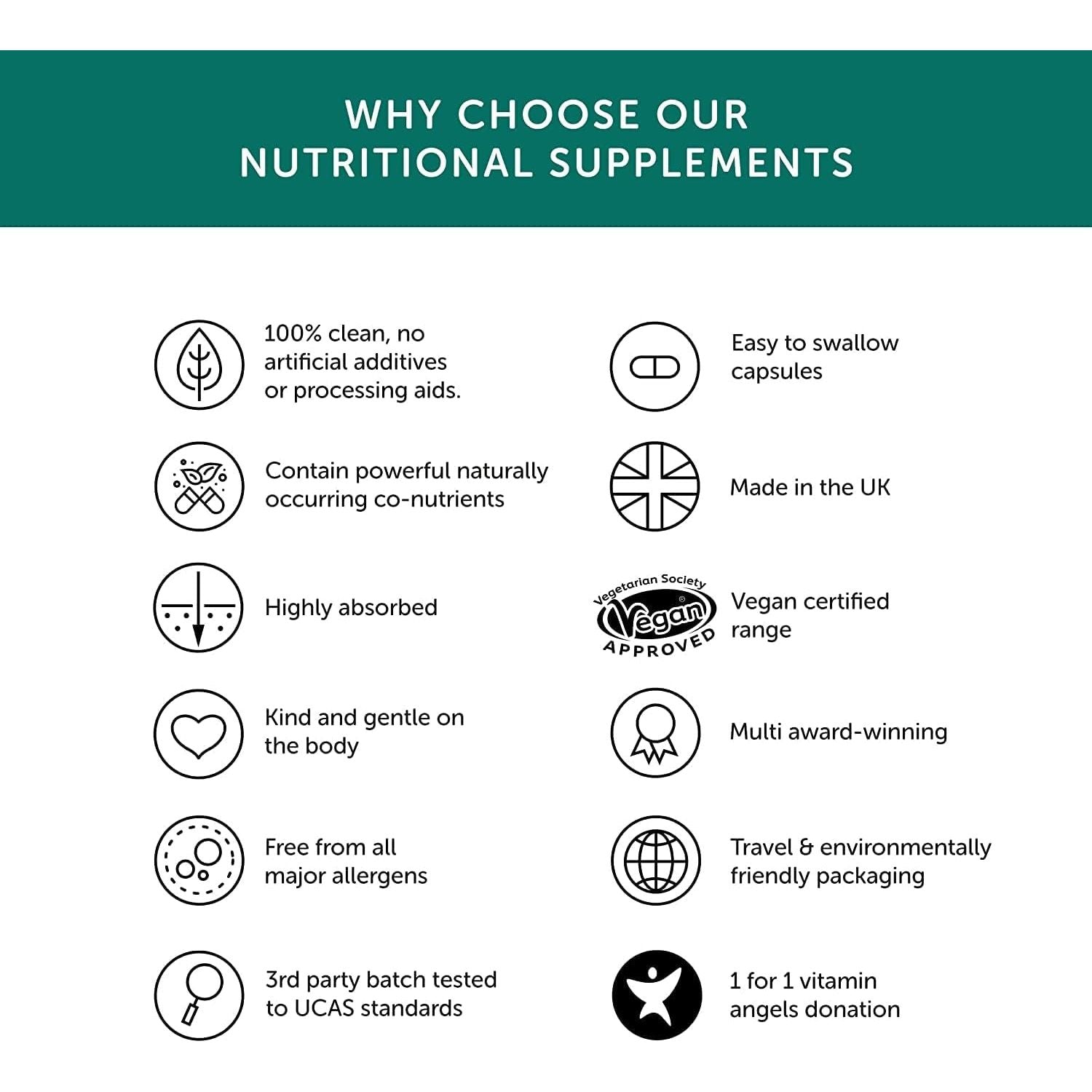 Night Time Complex – Together Health – Marine Magnesium – Griffonia & Hops Extracts – Vegan Friendly – Made in the UK - 60 Vegecaps