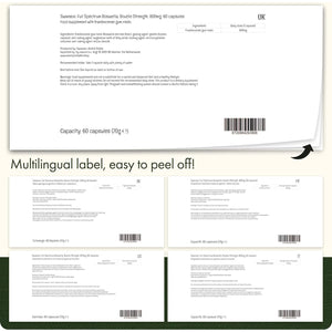 Swanson, Full Spectrum Boswellia, Double Strength, 800Mg, Frankincense Resin, Boswellia Serrata, 60 Capsules, Soya-Free, Gluten-Free, Gmo-Free