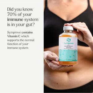 Symprove Daily Probiotic Drink, Original, 10 Billion Cfus, 4 Clinically Studied Strains, Gut & Immune Support, Water-Based, Vegan, Dairy & Gluten Free, (Pack of 1 X 500Ml)