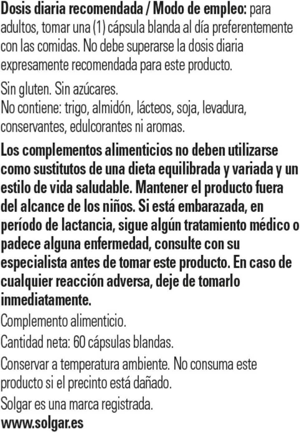 Solgar Natural Source Oceanic Beta Carotene Softgels - Pack of 60 - Fight Free Radical Damage - Strong Antioxidant - Gluten Free