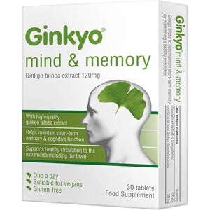 Ginkyo Mind and Memory with Ginkgo Biloba Extract,120Mg