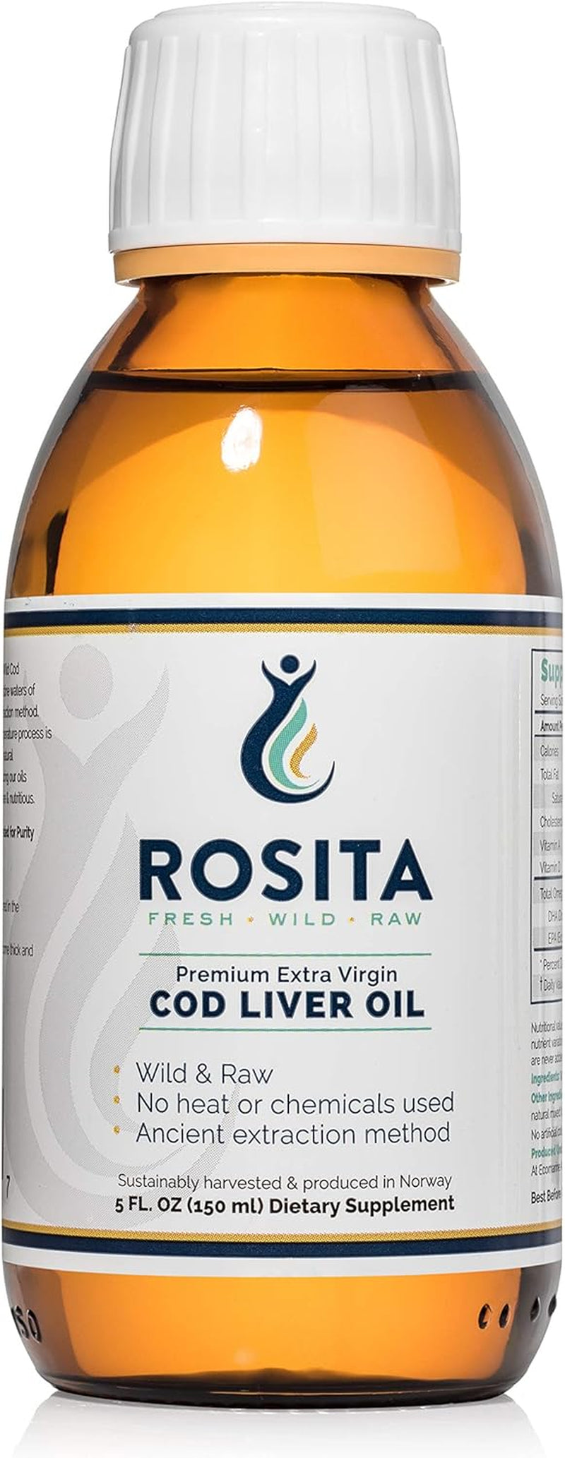 Rosita Extra Virgin Cod Liver Oil - EVCLO (X1)
