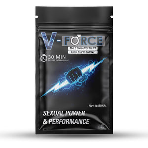 V-Force 30 Pills 100Mg - Boosted Stamina & Performance for Men - Stronger, Harder & Enhanced Firmness - Natural Male Food & Herbal Supplement for Prolonged Results
