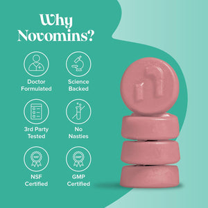Calcium Gummies - 1 Month Supply - Vegetarian Formula with 400Mg Calcium, Vitamin D3 K2 (MK7) - Healthy Muscles and Bones - Alternative to Tablets & Vitamin D Tablets - Novomins