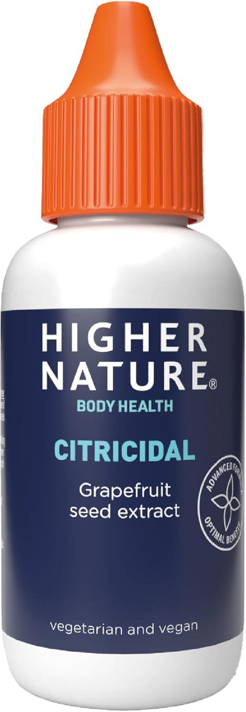 Higher Nature - Citricidal Grapefruit Seed Extract - Digestive Support - Made with Grapefruits - Gluten Free - Vegetarian & Vegan - 100Ml