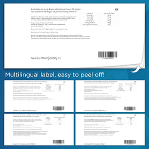 Nordic Naturals, Omega Woman, 500Mg Omega-3, with Evening Primrose Oil, Highly Dosed, Lemon Flavour, 120 Softgels, Soy-Free, Gluten-Free, Non-Gmo
