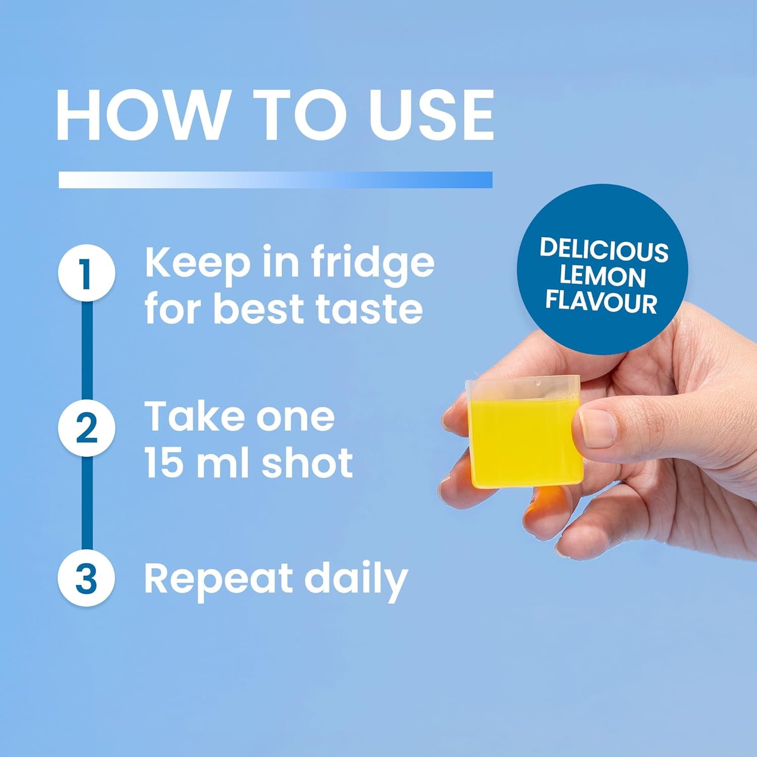 Swedish Nutra - Hyaluronic Acid Liquid Supplement - Pack of 500 Ml, 33 Day Supply | plus Vitamin C & Silica for Skin & Joint Hydration | Vegan & Free from Sugar & Gluten | 100% Natural Lemon Flavour