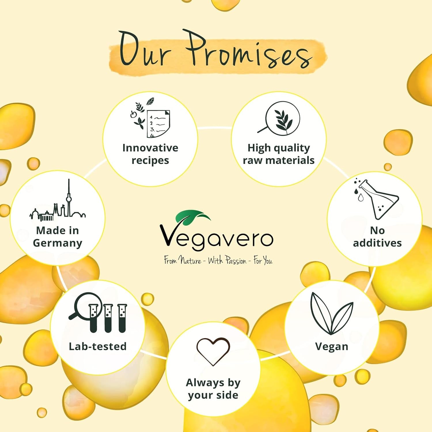 Vegavero Organic Evening Primrose Oil | with Organic Borage Seed Oil | Cold-Pressed | 90 Capsules | NO Additives, Lab-Tested | Rich in Linoleic Acid, Omega 3 & GLA | Vegan