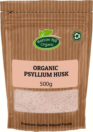 Organic Psyllium Husk 500G by Hatton Hill Organic