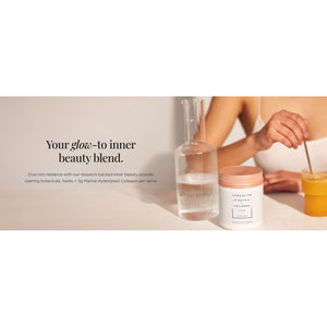 Jshealth Vitamins Vitality X + Collagen - Beauty Powder Supplement with Vitamins C & E to Nourish Hair Skin and Nails (180G)