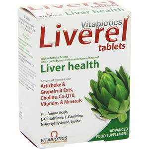 Liverel Liver Health Support Tablets Supplement, Vitabiotics