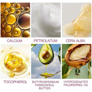 2Pcs Calcium Multi Balm,Calcium Volume Multi Balm,Wrinkle Core Stick,Korean Collagen Moisturing Stick,Anti-Aging, Hydrating, Almond & Vitamin E for Lip Balm Eye Cream Neck