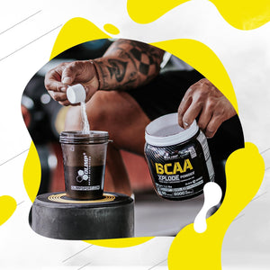 OLIMP SPORT NUTRITION Olimp Labs Fruit Punch BCAA Xplode Recovery and Energy Supplement Powder, 500 G, BCAA Xplode 500 G Tub - Fruit Punch