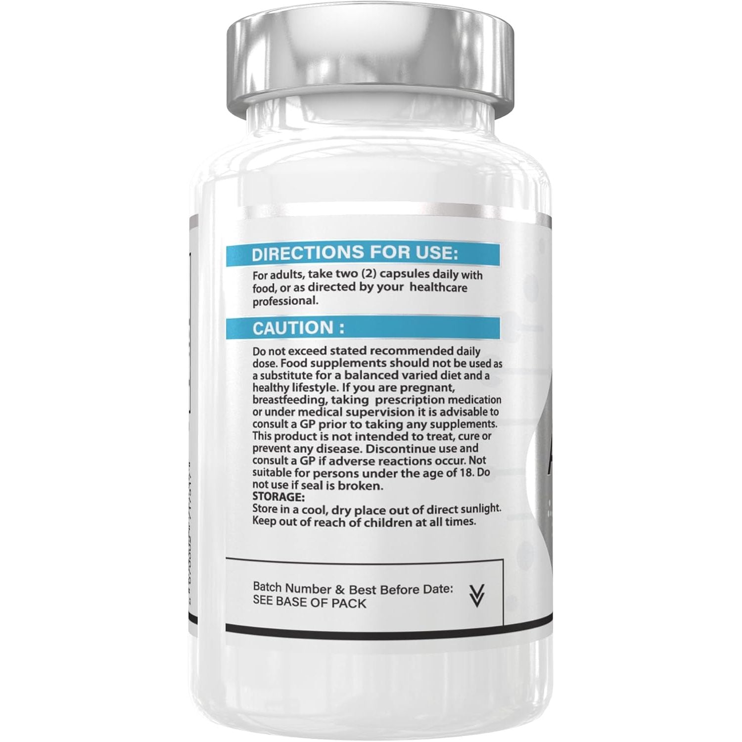 Alpha GPC 99% Concentration | High Purity Alpha GPC Nootropics Brain Support Supplement 600Mg | 60 Vegan Capsules