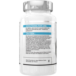 Alpha GPC 99% Concentration | High Purity Alpha GPC Nootropics Brain Support Supplement 600Mg | 60 Vegan Capsules