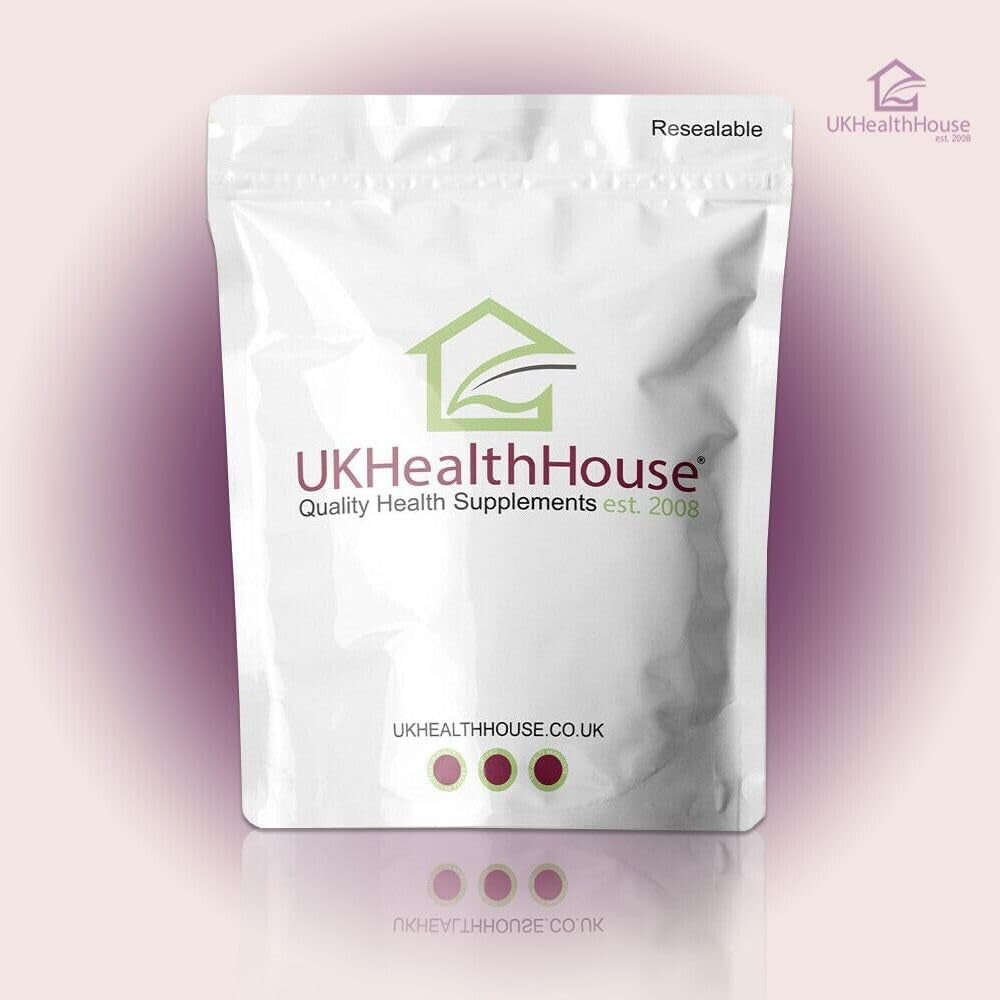 Ukhealthhouse Hyaluronic Acid Supplement 200Mg Vegan High Strength Hyaluronic Acid Tablets Natural Skin, Hair & Joint Supplement for Women & Men (60 Tabs)