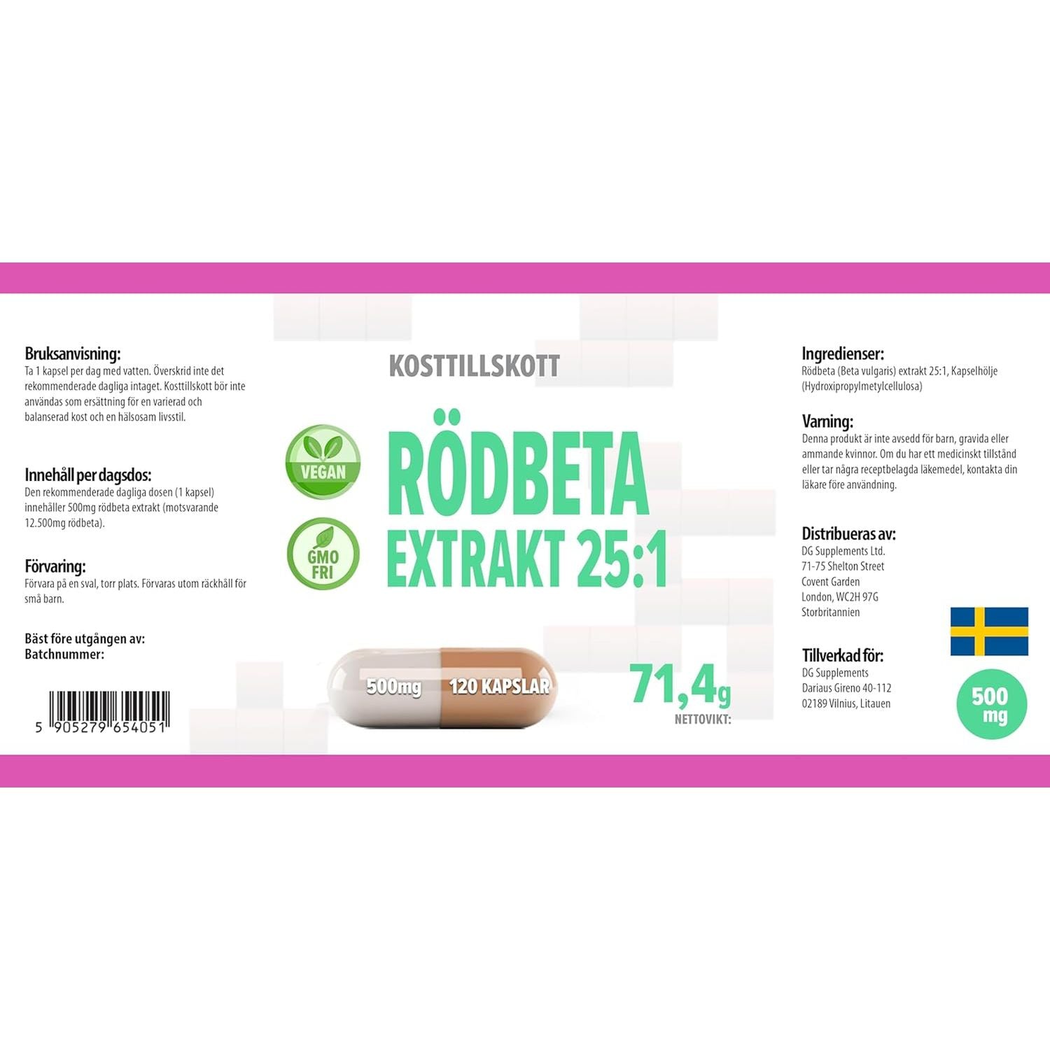 Hepatica Beetroot 12,500Mg | 25:1 Extract (500Mg) | 120 Vegan Capsules | High Strength Nitric Oxide Booster for Energy & Stamina Health | 3Rd Party Lab Tested