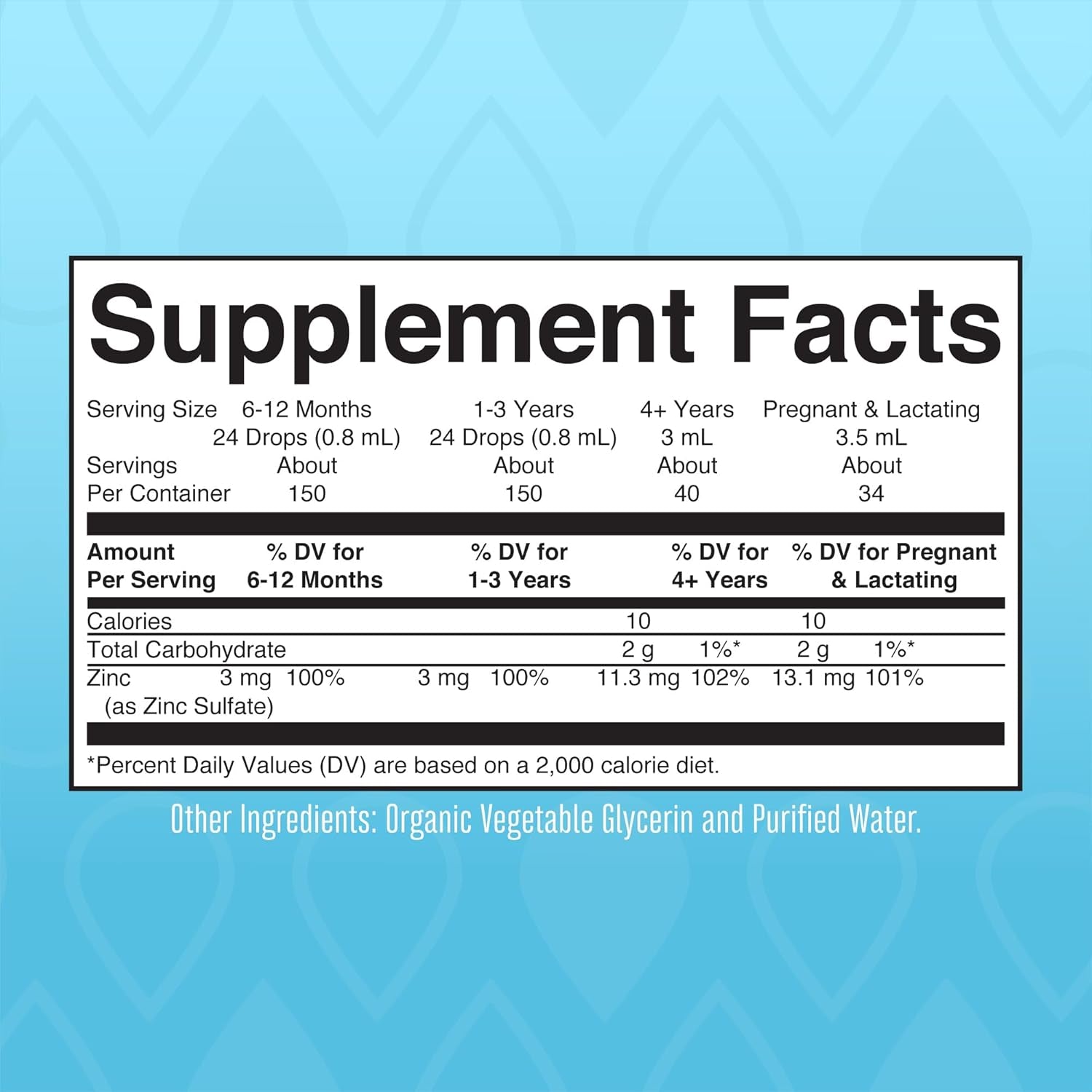 Maryruth Organic, Liquid Ionic Zinc, Zinc Drops, Dietary Supplement, Unflavored, 120Ml, Vegan, Gluten-Free, Soy-Free